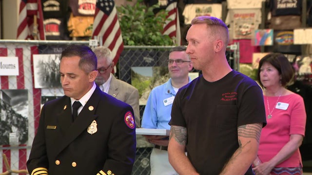 Granite Mountain Hotshots: Sole survivor attends event at learning and tribute center