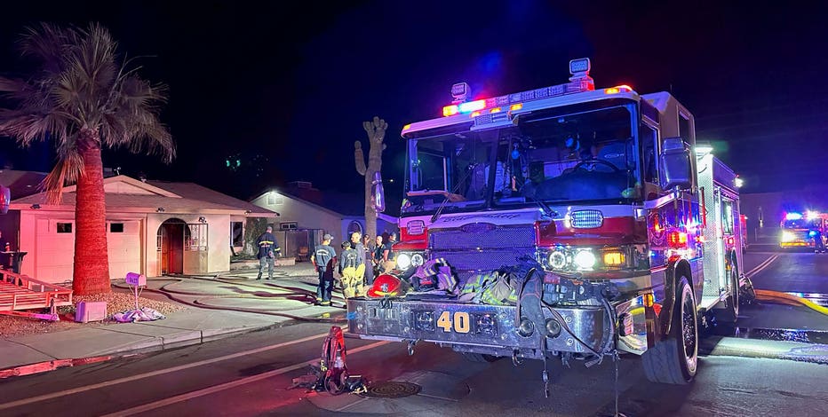 2 dead after being pulled from west Phoenix house fire