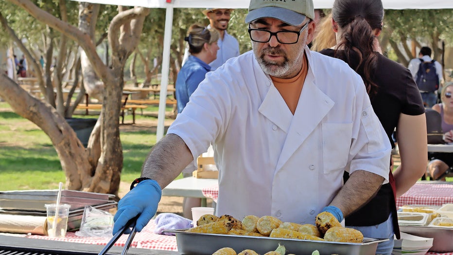 Corn Roast at Queen Creek Olive Mill