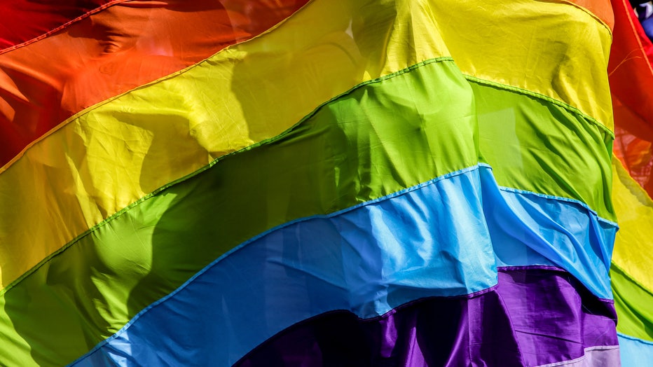 The rainbow flag, considered for decades to be a symbol of the LGBTQ+ community. (Photo by Earvin Perias/SOPA Images/LightRocket via Getty Images)