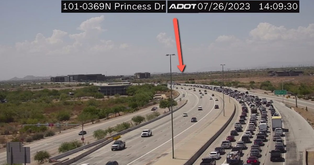 Four-car crash kills a driver on Loop 101 in north Scottsdale, DPS says ...