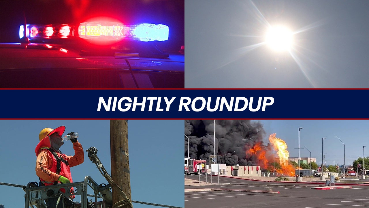 Nightly Roundup: Aftermath of massive Phoenix propane fire, Northern Arizona firefighter accused of arson