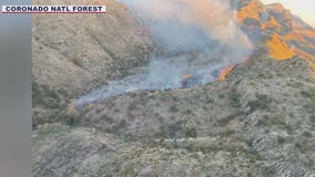 Beehive Fire grows to 10K acres in southern Arizona