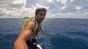 'That's a shark!': Hawaiian surfer shares unsettling encounter with 20-foot great white