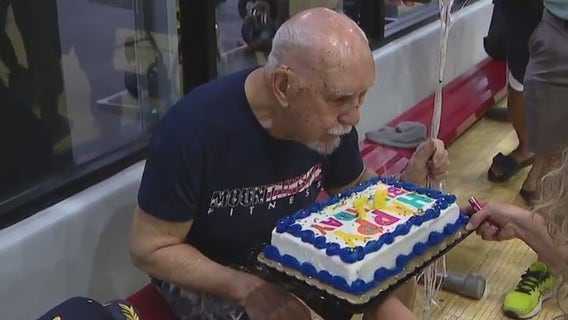 Man spends 97th birthday at the gym: 'You can live longer'