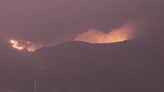 Evacuations lifted for Stockton Hill Fire burning north of Kingman