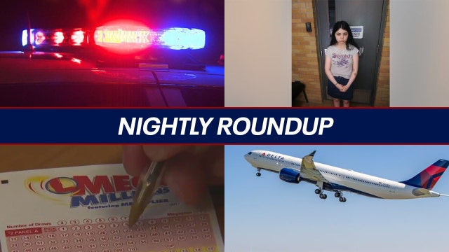 Nightly Roundup: Drunk passenger allegations, $1M lottery ticket sold in Arizona, the Alicia Navarro case