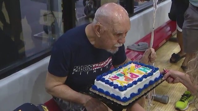 Man spends 97th birthday at the gym: 'You can live longer'