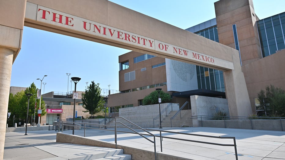 The main pedestrian entrance to the University of New Mexico. (Photo by Sam Wasson/Getty Images)