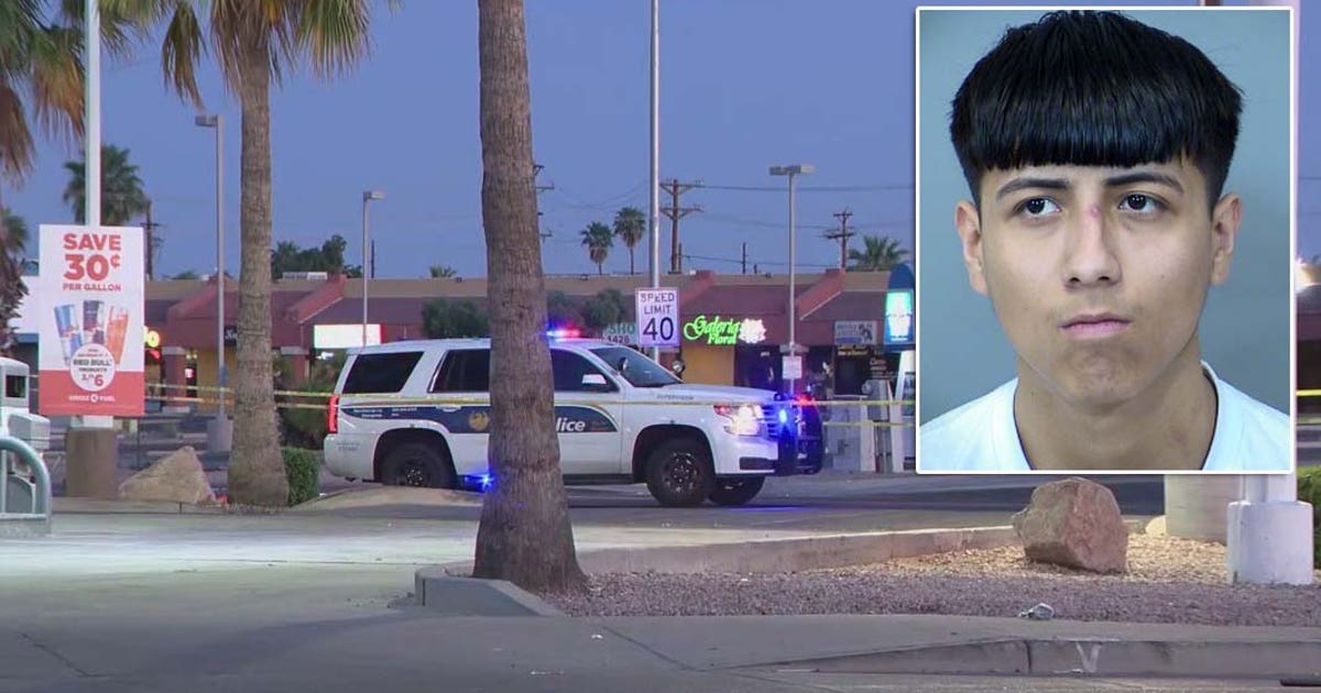 Suspect accused of shooting man, baby at Phoenix bus stop | FOX 10 Phoenix