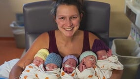 Quintuplets born happy and healthy at Phoenix hospital
