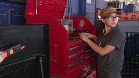 Female mechanic trailblazes ahead at Courtesy Chevrolet in Phoenix