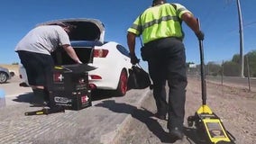 A look at Arizona DPS roadside motorist assistants helping drivers stranded on highways