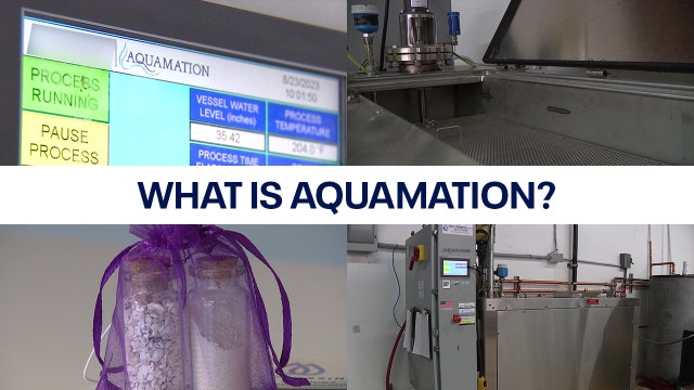 What is aquamation, an environmentally-friendly alternative to burials and cremations