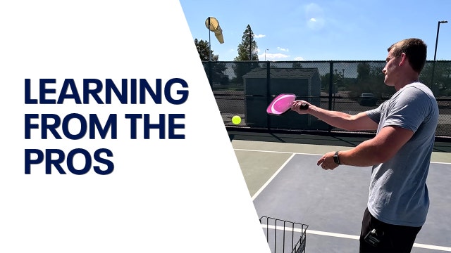 Pickleball: New program pairs up pros and those who want to play better