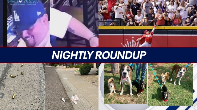 Nightly Roundup: Short-term rental shooting, a controversial snag at a D-backs game