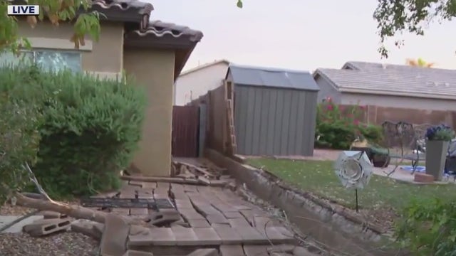Phoenix monsoon storms bring measurable rainfall, storm damage in San Tan Valley | Aug. 17