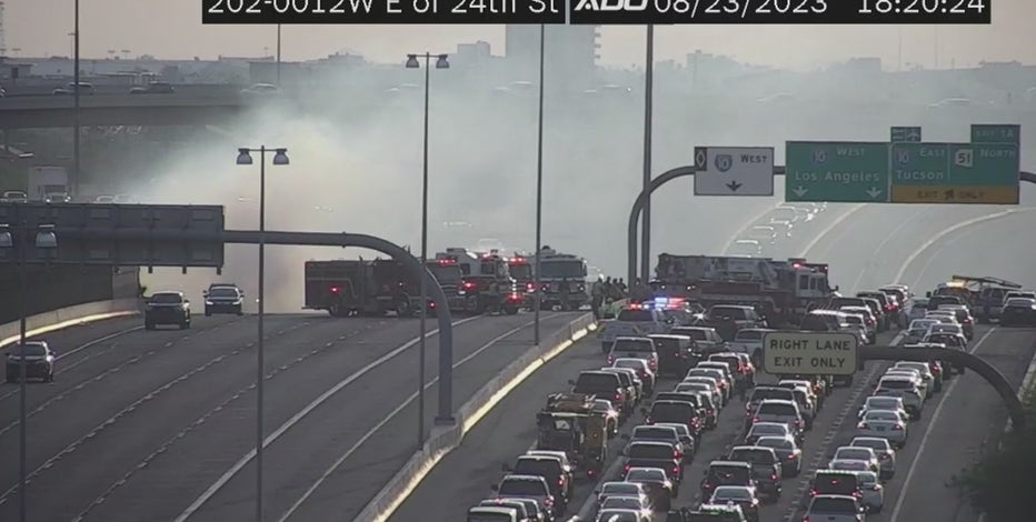 Crash prompts Loop 202 closure in East Phoenix