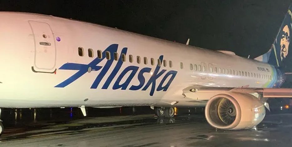 Alaska Airlines passengers scream as plane makes hard landing amid Tropical Storm Hilary: 'Sparks outside'