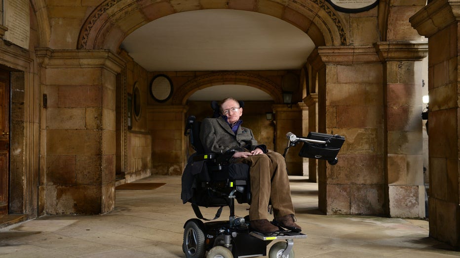 Stephen Hawking, in a photo taken in 2013. (Photo by Karwai Tang/Getty Images)