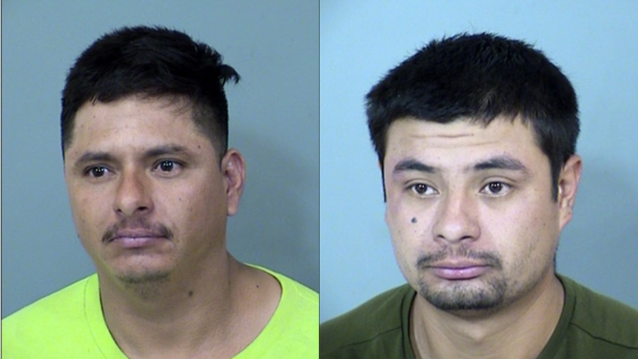 Ofelio Quintero (left) and Jose Rochin Ruiz (right)