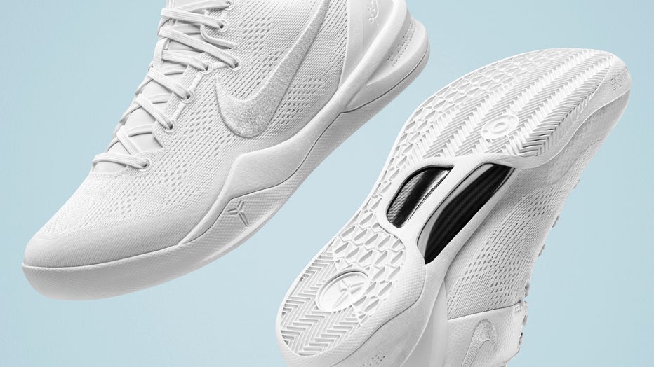 All white sale kobe shoes