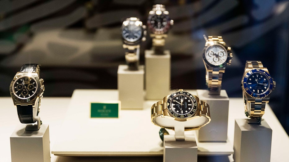 Rolex is a sales luxury brand of watches