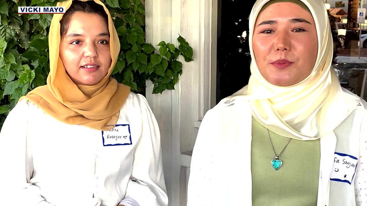 Afghan women refugees starting new life in Arizona with help from local couple