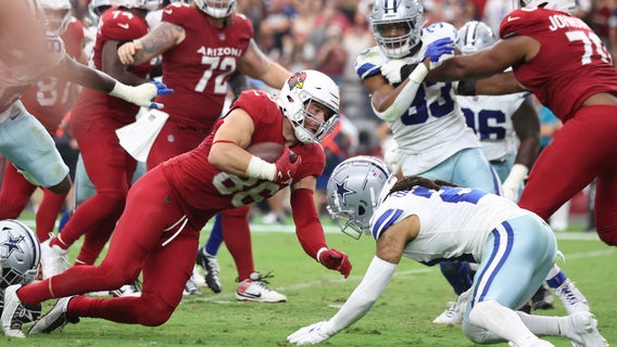 Joshua Dobbs, James Conner lead the Cardinals to a 28-16 win over the mistake-prone Cowboys