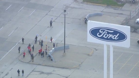 Ford temporarily lays off 600 workers due to Michigan Assembly strike