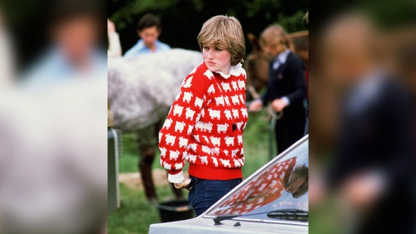 Princess Diana’s ‘black sheep’ sweater sells for record-breaking $1.1M