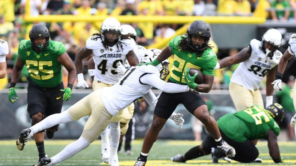 Oregon dominates with 42-6 victory over Colorado, spoiling Deion Sanders' hot start