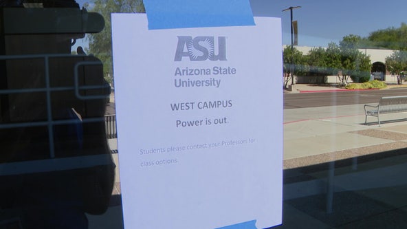 Parts of ASU West still without power, university officials say