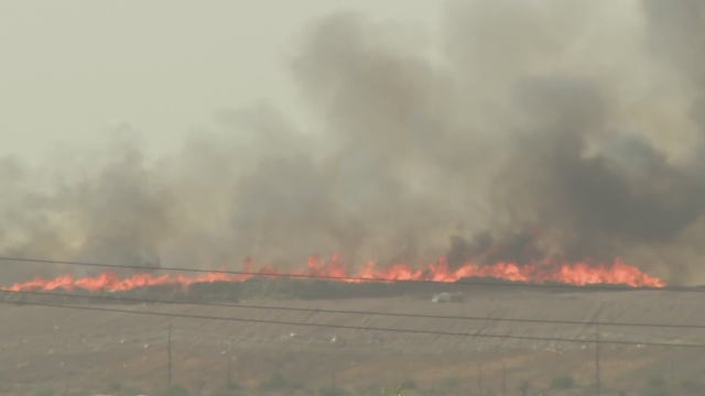 'Green waste' fire burning at Salt River Landfill fully extinguished