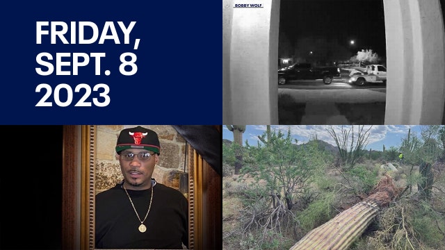 Nightly Roundup: Camera captures shocking truck theft; police still looking for Phoenix murder suspect