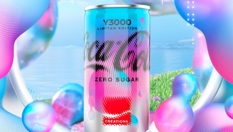 Coke Zero Can Silicone Magnet
