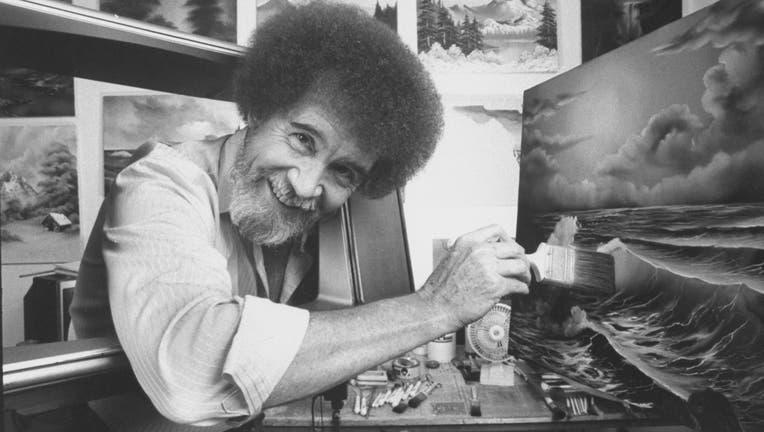 Bob Ross art from 'The Joy of Painting,' episode one is for sale