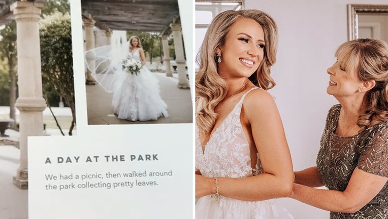 Mother of the hot sale bride photo album