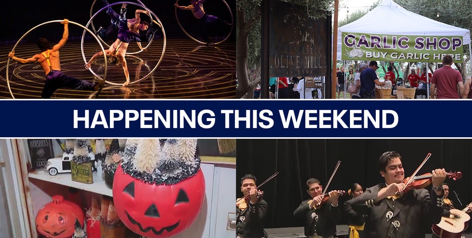Events, things to do in Phoenix this weekend: Cirque du Soleil, El Grito, Garlic Festival, and more