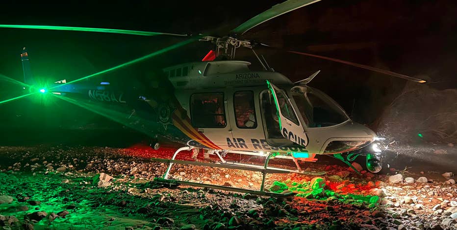 Injured Grand Canyon hiker, 63, saved after friends abandoned him to continue backpacking