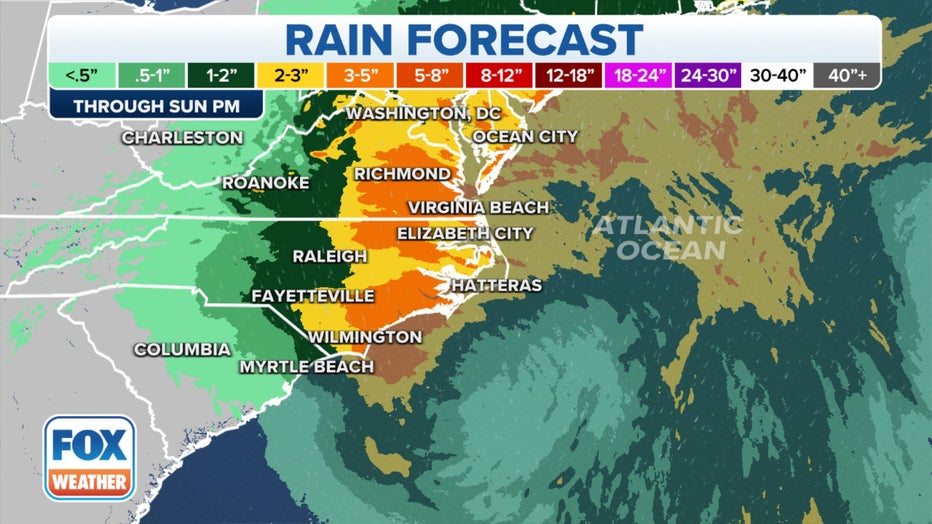 Tropical Storm Ophelia approaching North Carolina Coast - Ocean Weather  ServicesOcean Weather Services