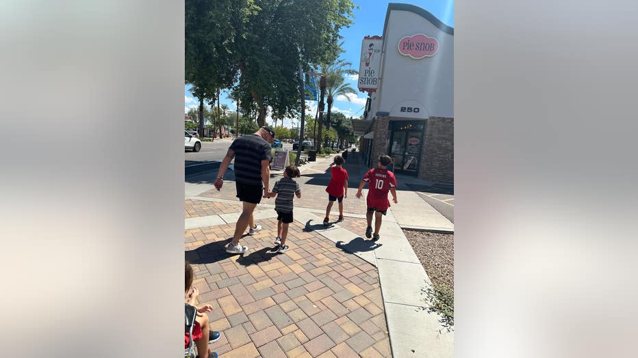 The Wong family talks a walk to Pie Snob with Trey McBride.