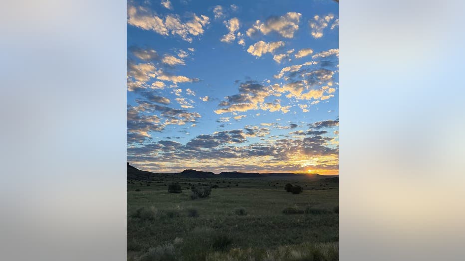 An amazing look at that lovely Arizona sky, as we head into the weekend! Have fun and stay safe out there! Photo by Maudrei Lynn Yazzie.