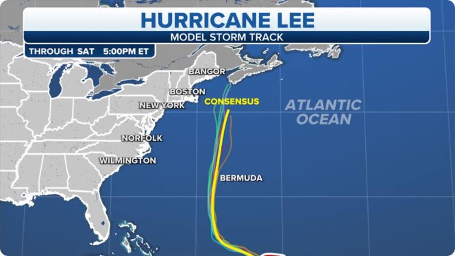 Hurricane Lee restrengthens to major hurricane with dangerous surf ...