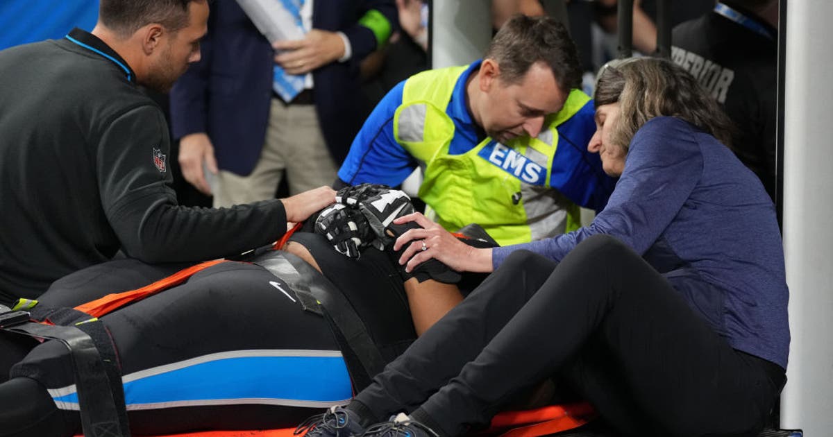 Panthers’ Chandler Zavala hospitalized after suffering scary neck ...