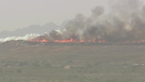 Scottsdale residents dealing with smell from landfill fire
