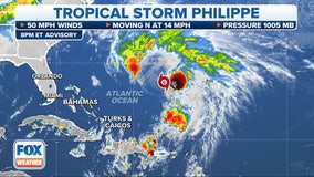 Philippe beginning to impact Bermuda before rain, wind arrive in New England this weekend