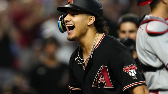 Thomas' tying homer, Moreno's decisive hit send D-backs over Phillies 6-5, ties NLCS at 2 games