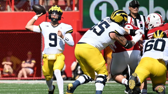 This weekend’s college football on FOX: No. 2 Michigan clashes with Indiana in tripleheader