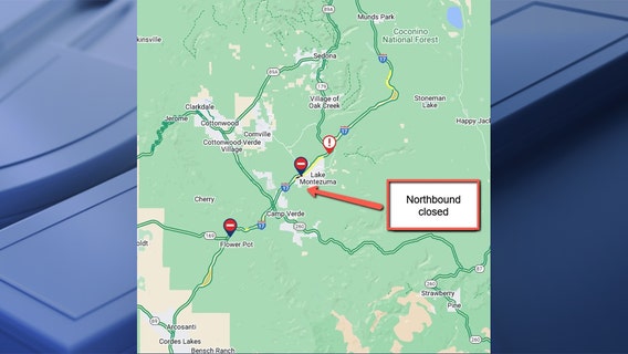 Interstate 17 reopens north of Camp Verde after fatal crash